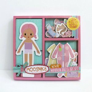 Mooshka Niva Mix and Match Wooden Dress-Up Set